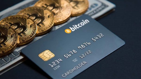 Cartão de débito de criptomoedas