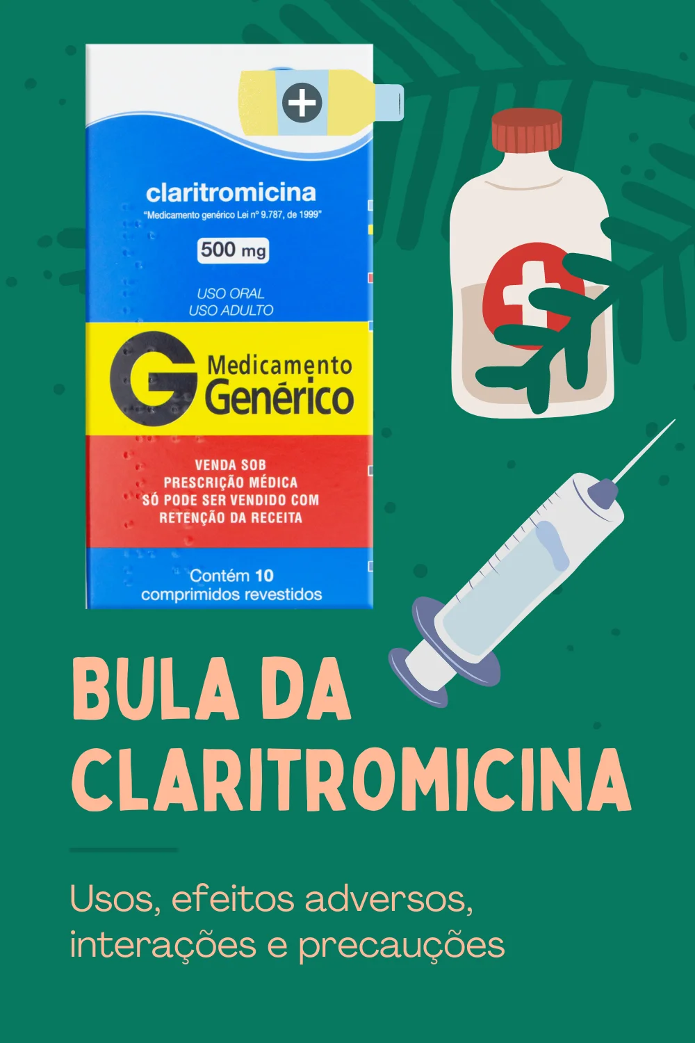 Bula da claritromicina