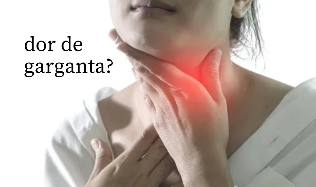 Dor de garganta ou rouquidão? Pode ser amigdalite