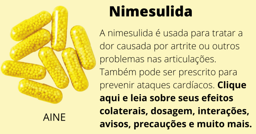 nimesulida como tomar