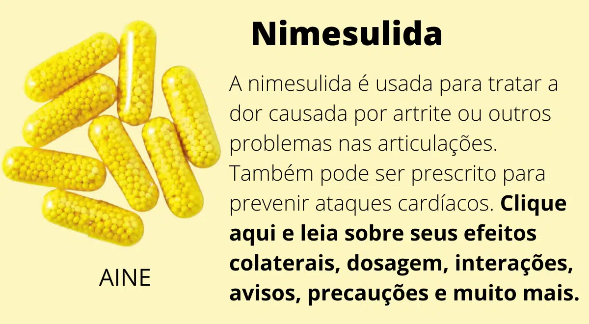 nimesulida como tomar
