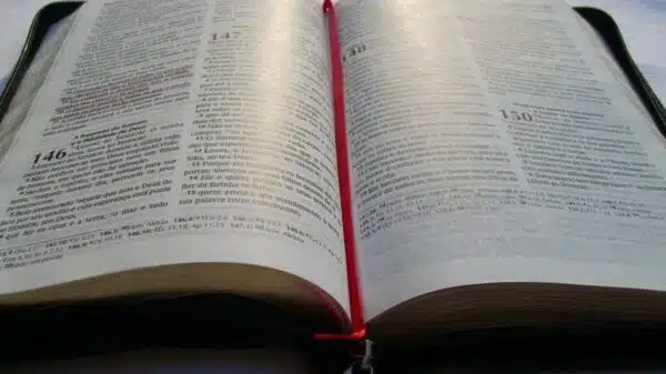a escrita da bíblia sagrada