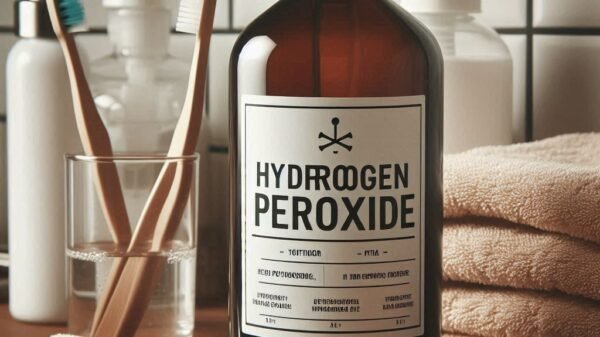 agua oxigenada (peroxido de hidrogenio)