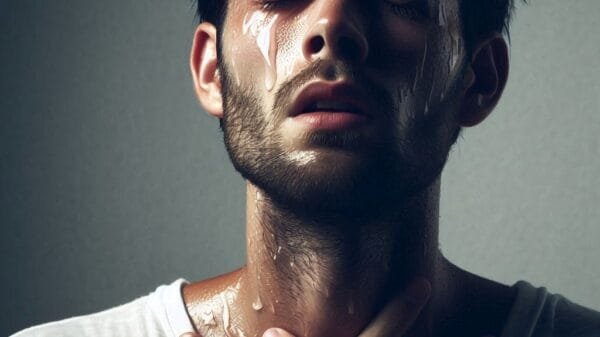 ansiedade causa calor no corpo