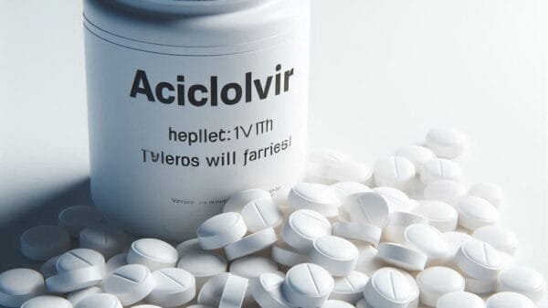 comprimido de aciclovir