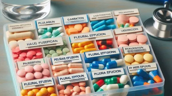 medicamentos para derrame pleural