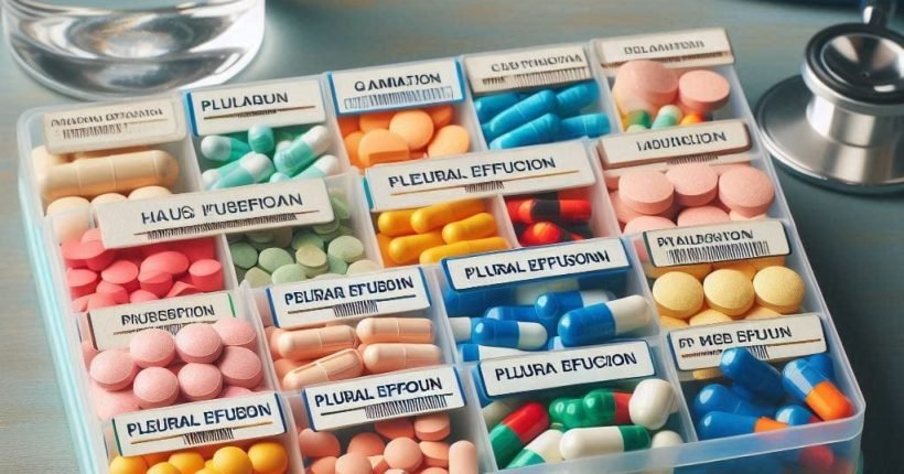medicamentos para derrame pleural