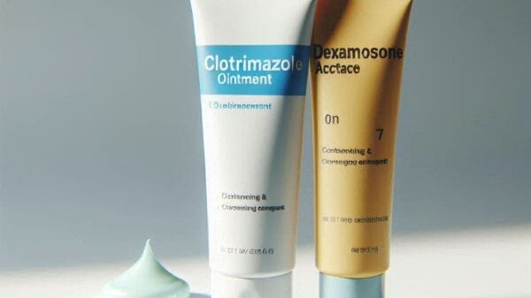 pomada de clotrimazol e acetato de dexametasona