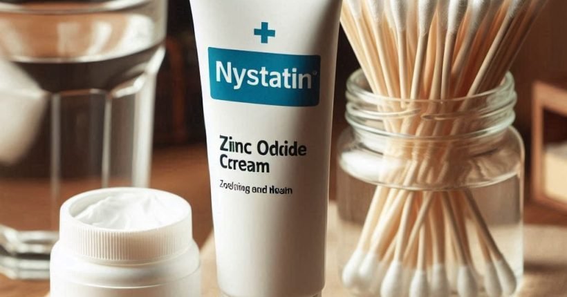 Nistatina e óxido de zinco
