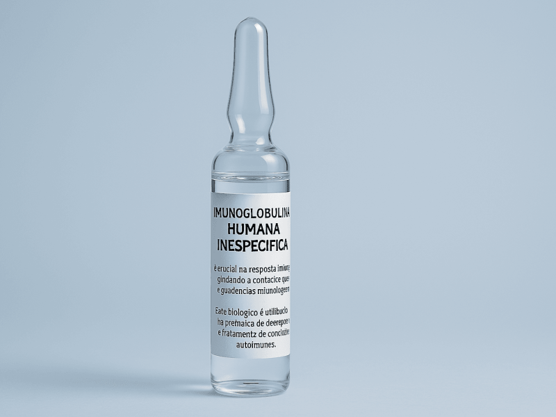 A imunoglobulina humana inespecífica