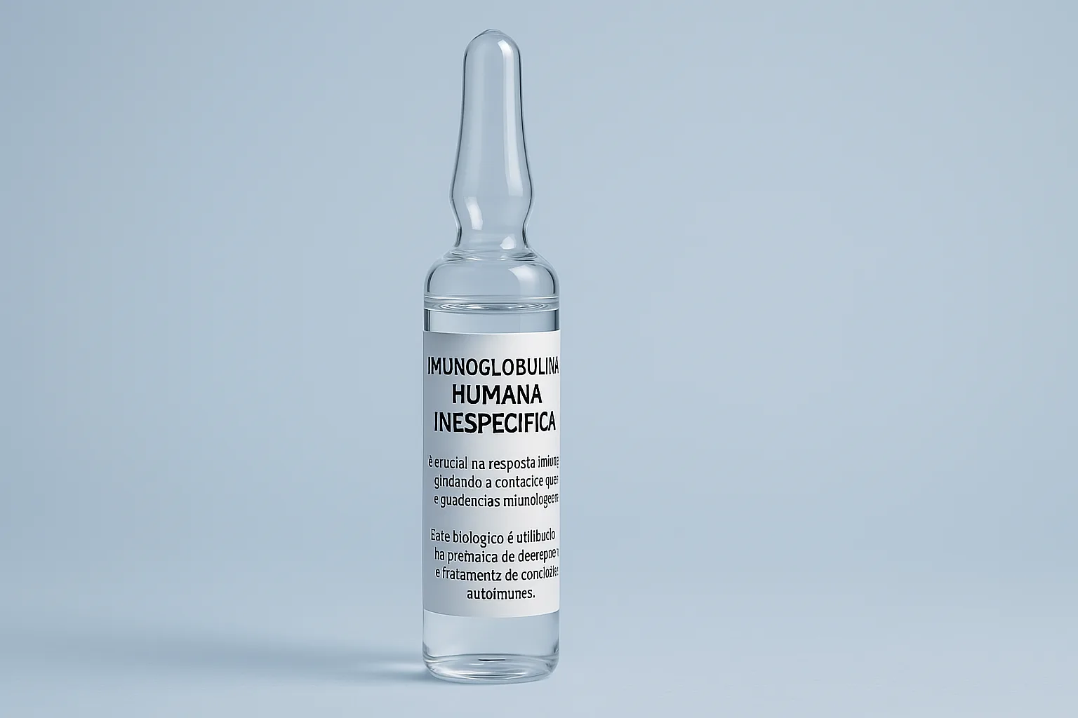 A imunoglobulina humana inespecífica