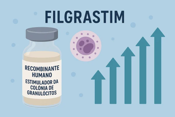 Filgrastim ou Factor recombinante humano estimulador da colónia de granulócito.