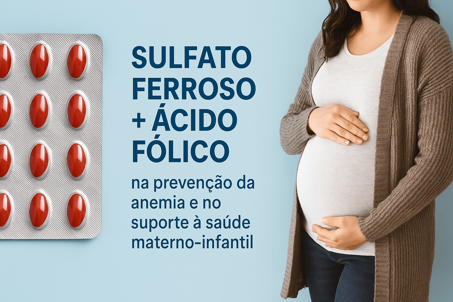 Combinação de Sulfato Ferroso e Ácido Fólico: Indicações, Dosagem e Precauções