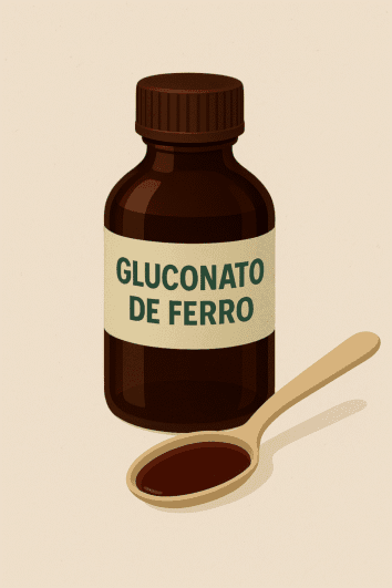xarope de gluconato de ferro