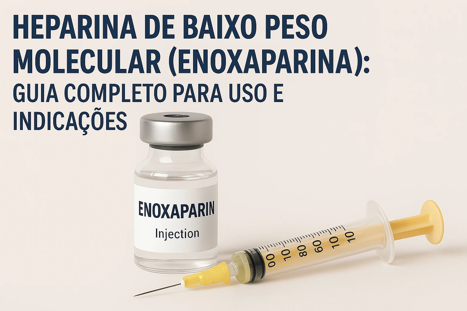 Heparina de Baixo Peso Molecular (Enoxaparina)